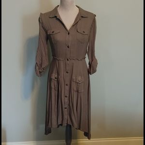 Matilda Jane Tree canopy olive dress